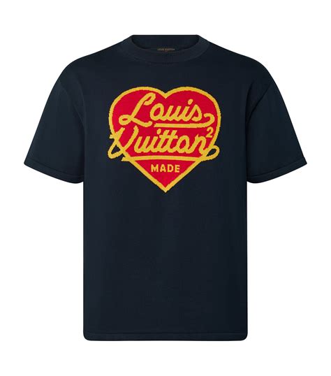 louis vuitton heart tshirt